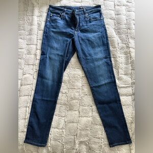 AG Adriano Goldschmied Farrah Ankle Mid-rise Skinny Sz 31